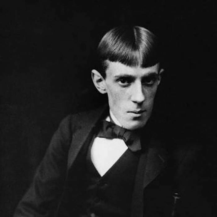 Black and white photograph of Aubrey Beardsley